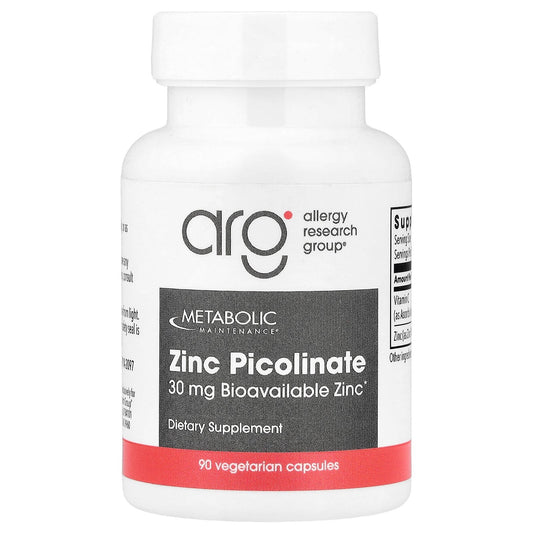 Metabolic Maintenance, Zinc Picolinate, 90 Vegetarian Capsules