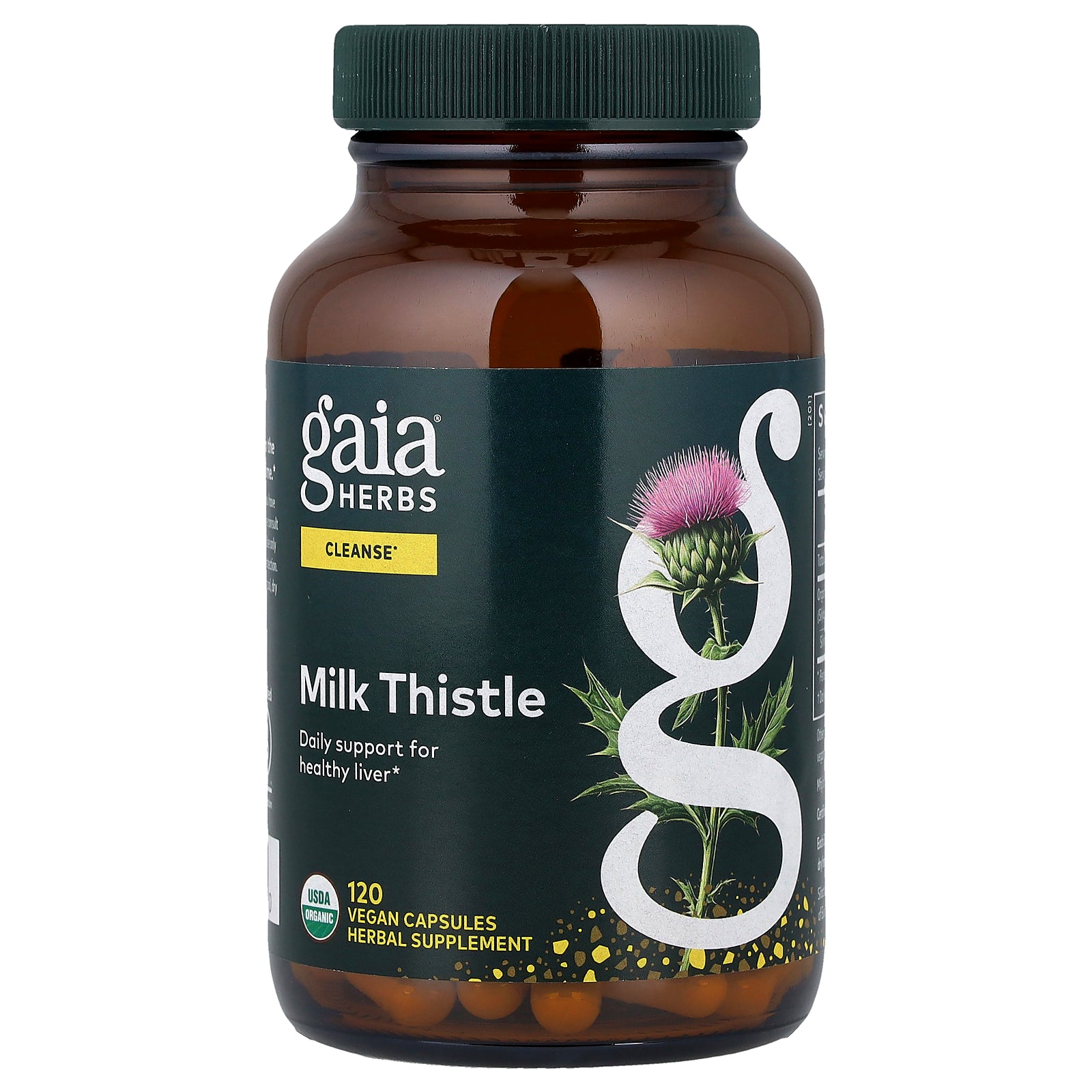 Gaia Herbs, Milk Thistle, 120 Vegan Capsules