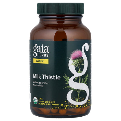 Gaia Herbs, Milk Thistle, 120 Vegan Capsules