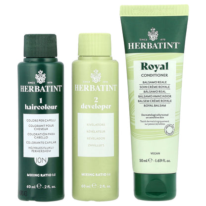 Herbatint, Permanent Haircolor Gel, 10N Platinum Blonde, 5.75 fl oz (170 ml)