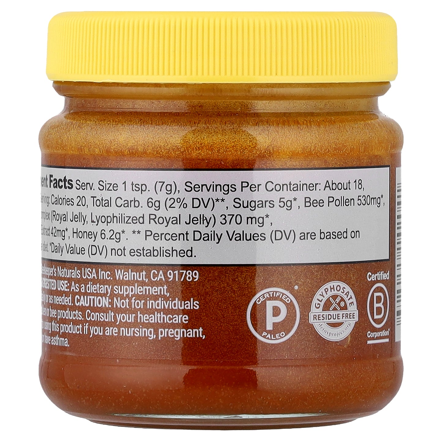 Beekeeper's Naturals, Superfood Honey, 4.4 oz (125 g)