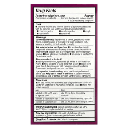 Nature's Way, Umcka®, Cold Relief Drops, Ages 1+, 1 fl oz (30 ml)