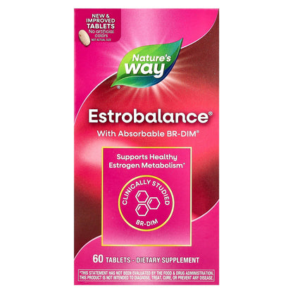 Nature's Way, Estrobalance® with Absorbable BR-DIM®, 60 Tablets