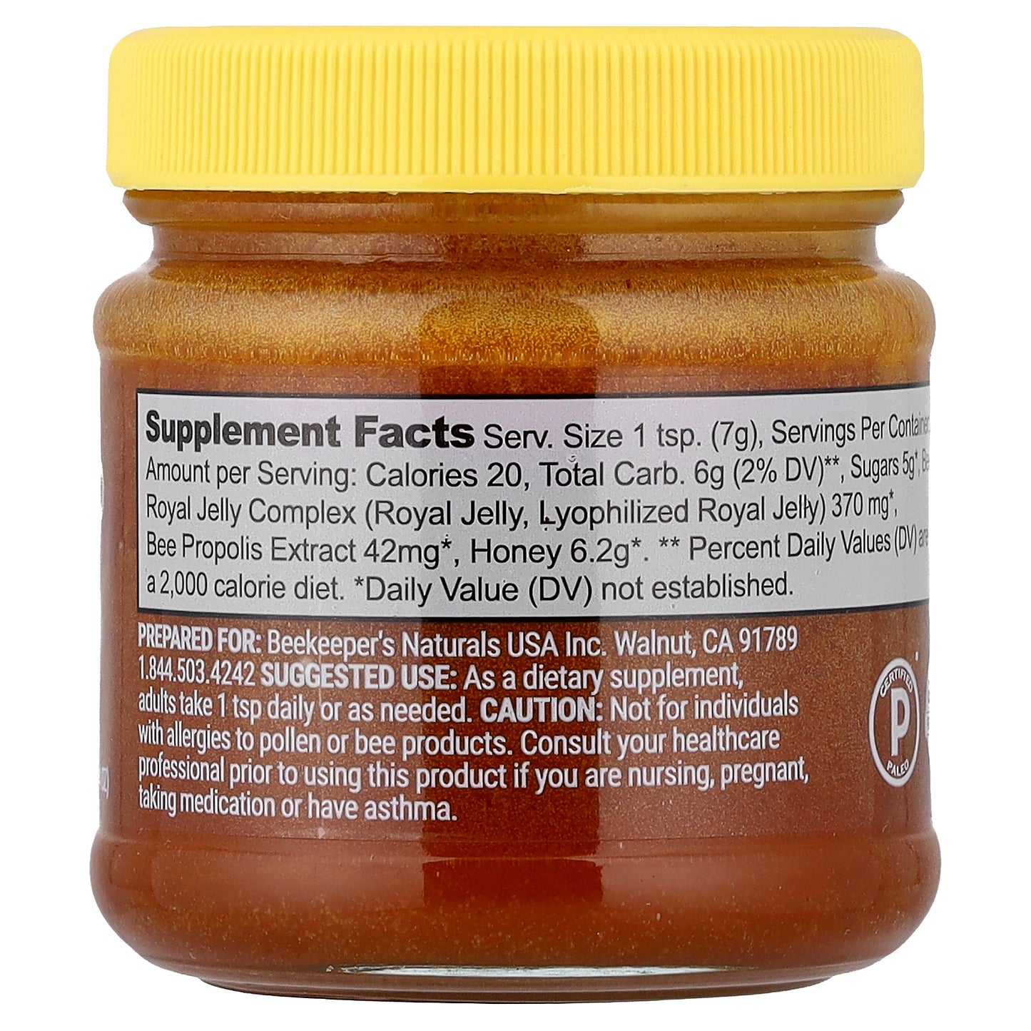 Beekeeper's Naturals, Superfood Honey, 4.4 oz (125 g)