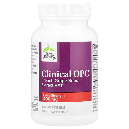 Terry Naturally, Clinical OPC®, 400 mg, 60 Softgels