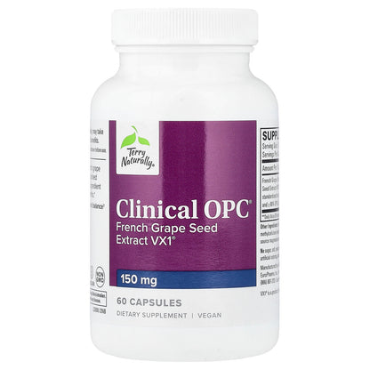 Terry Naturally, Clinical OPC®, 150 mg, 60 Capsules