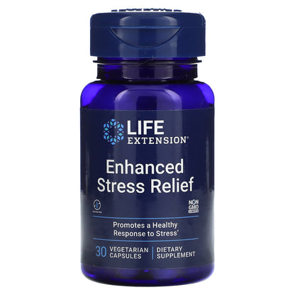 Life Extension, Enhanced Stress Relief, 30 Vegetarian Capsules