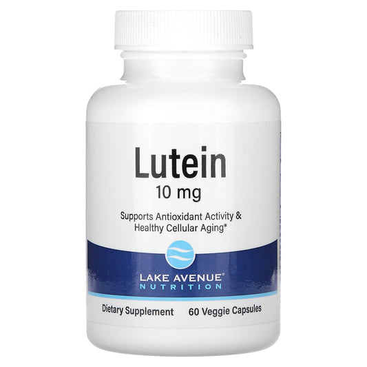 Lake Avenue Nutrition, Lutein, 10 mg, 60 Veggie Capsules