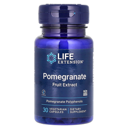 Life Extension, Pomegranate Fruit Extract, 30 Vegetarian Capsules