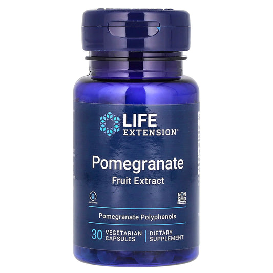 Life Extension, Pomegranate Fruit Extract, 30 Vegetarian Capsules