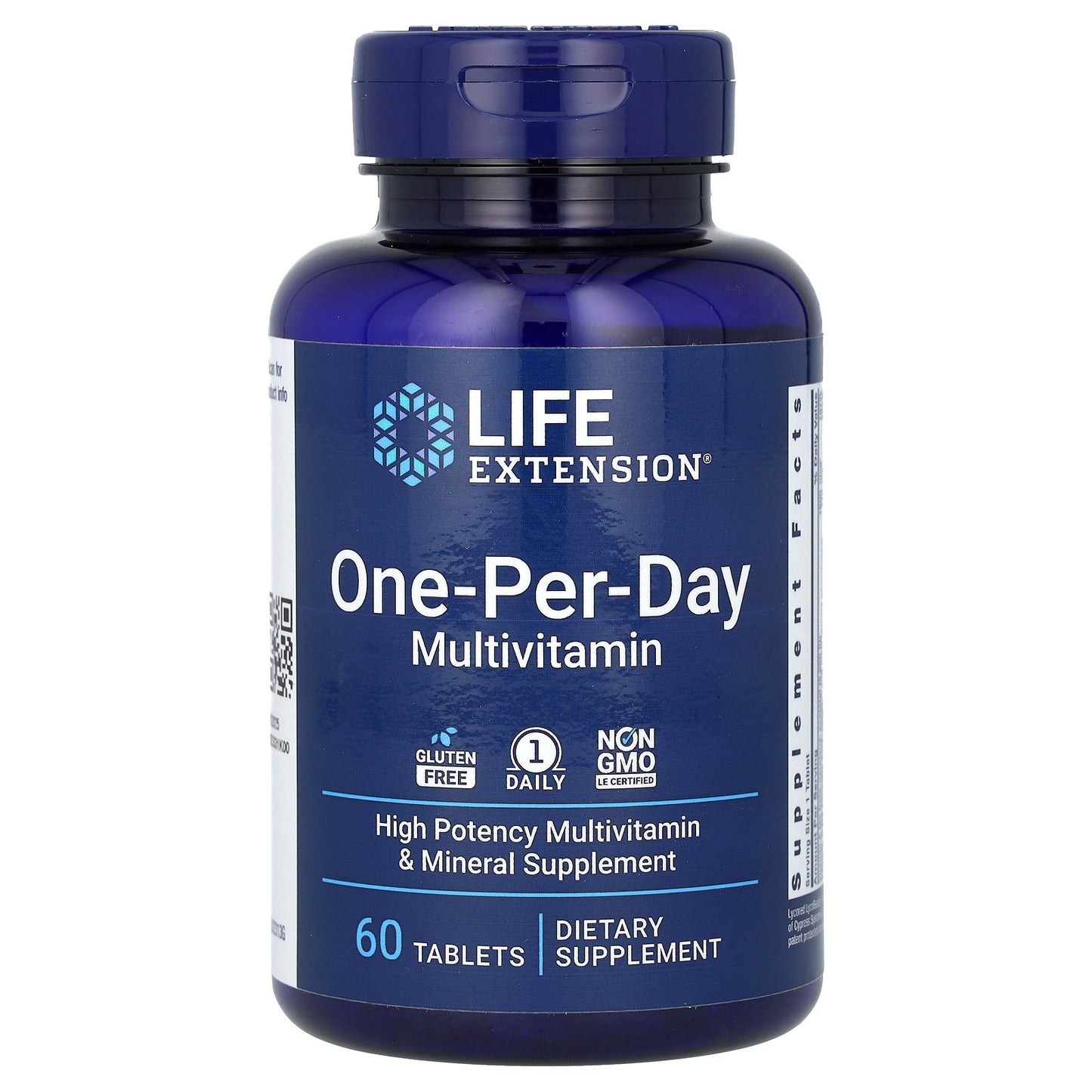 Life Extension, One-Per-Day Multivitamin, 60 Tablets