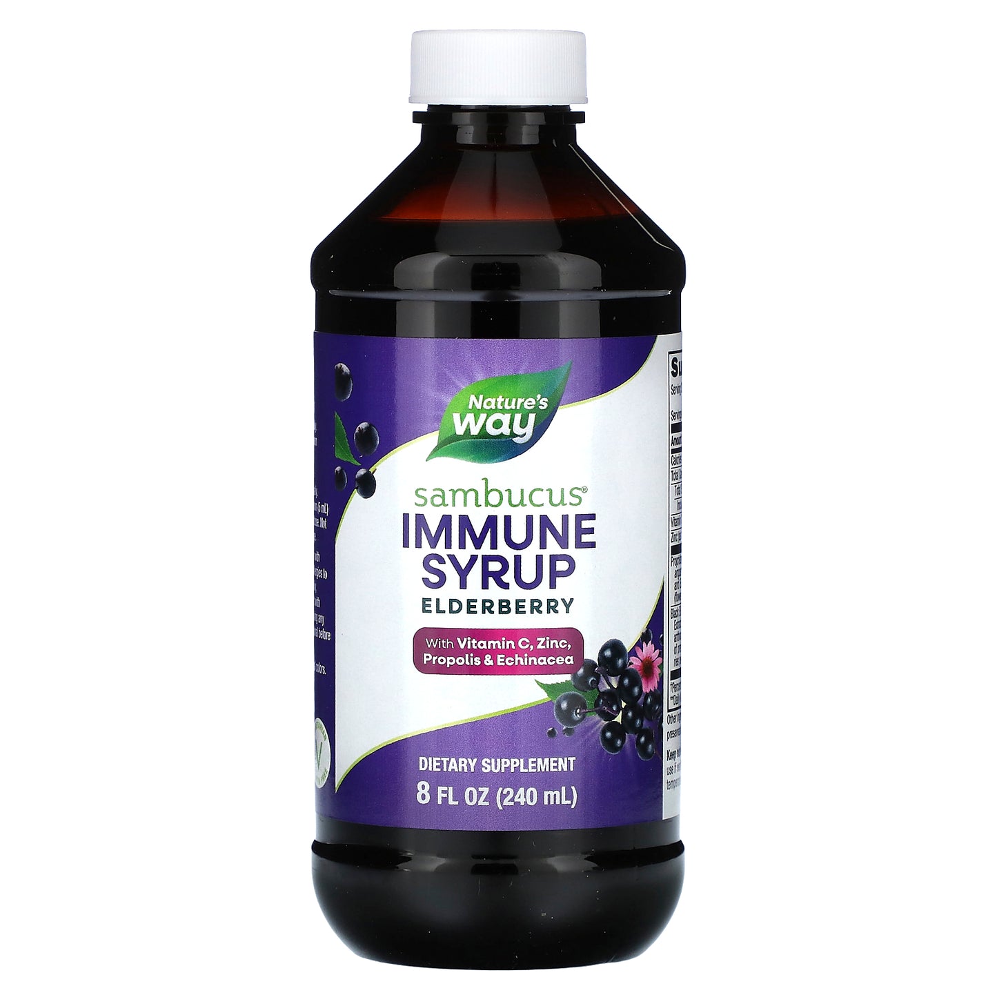 Nature's Way, Sambucus, Immune Syrup, Elderberry, 8 fl oz (240 ml)