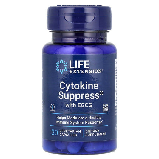 Life Extension, Cytokine Suppress® with EGCG, 30 Vegetarian Capsules