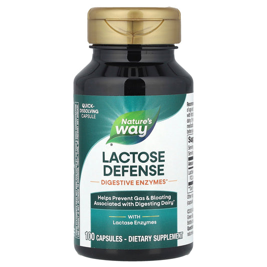 Nature's Way, Lactose Defense, 100 Capsules (230 mg per Capsule)