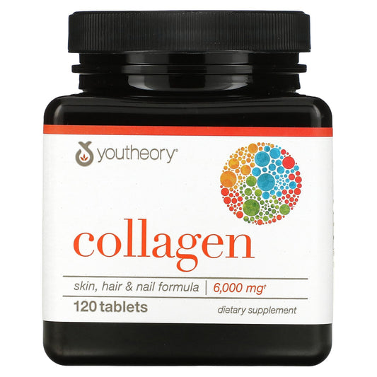 Youtheory, Collagen, 120 Tablets