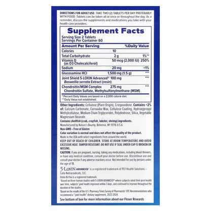 Osteo Bi-Flex, Joint Health + Vitamin D, Triple Strength, 120 Coated Tablets