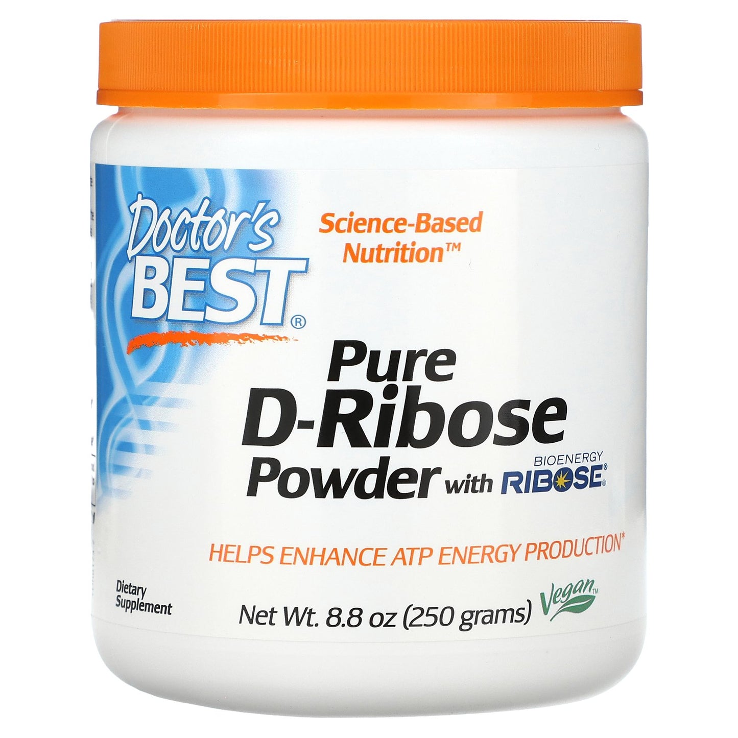 Doctor's Best, Pure D-Ribose Powder, 8.8 oz (250 g)