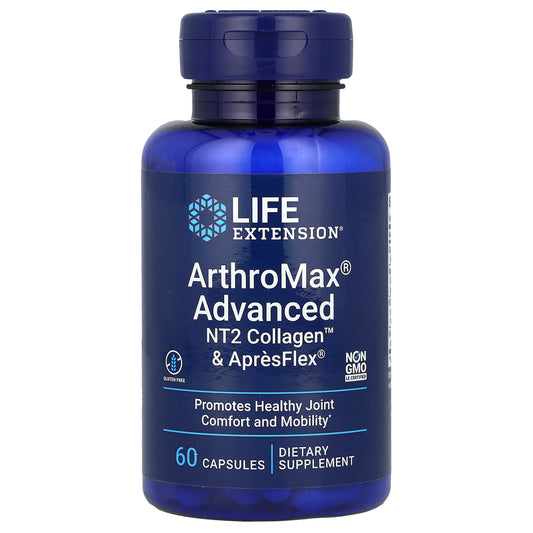 Life Extension, ArthroMax® Advanced, NT2 Collagen™ & ApresFlex®, 60 Capsules