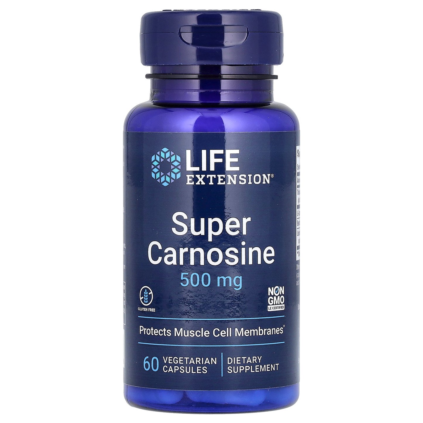 Life Extension, Super Carnosine, 500 mg, 60 Vegetarian Capsules