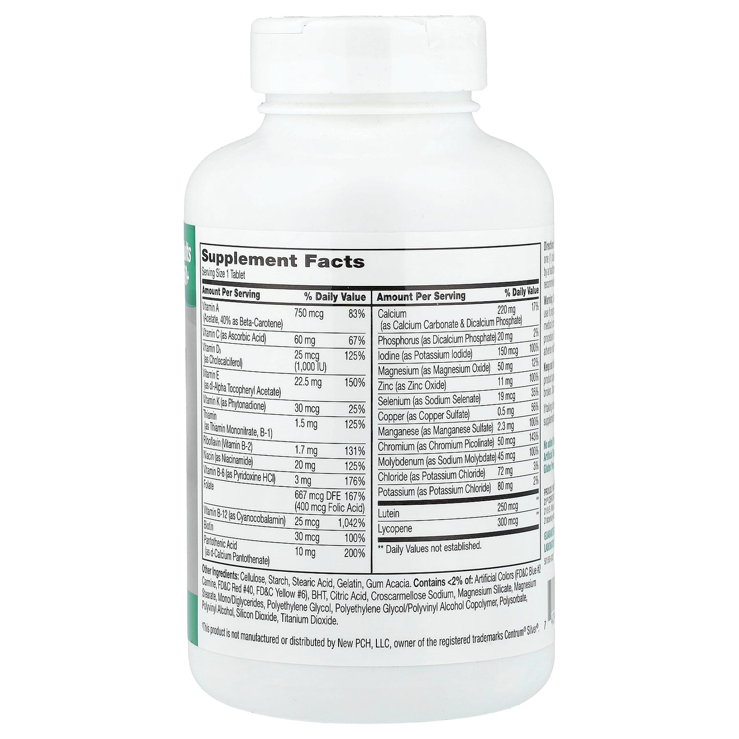 21st Century, Sentry Senior, Multivitamin & Multimineral Supplement, Adults 50+, 265 Tablets