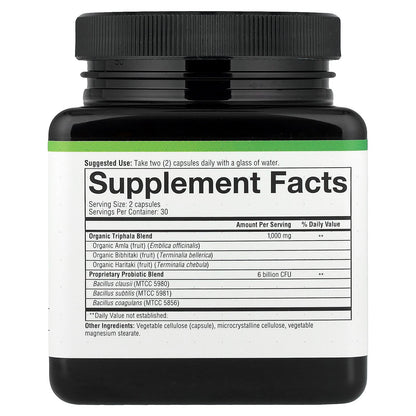 Youtheory, Spore Probiotic + Triphala Blend, 60 Vegetarian Capsules