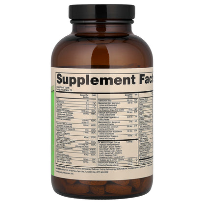 Dr. Mercola, Whole-Food Complex With Added Multivitamin Plus Vital Minerals, 240 Tablets