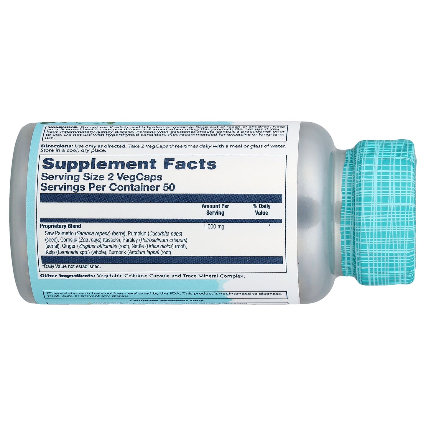 Solaray, Prostate Blend SP-16™, 100 VegCaps