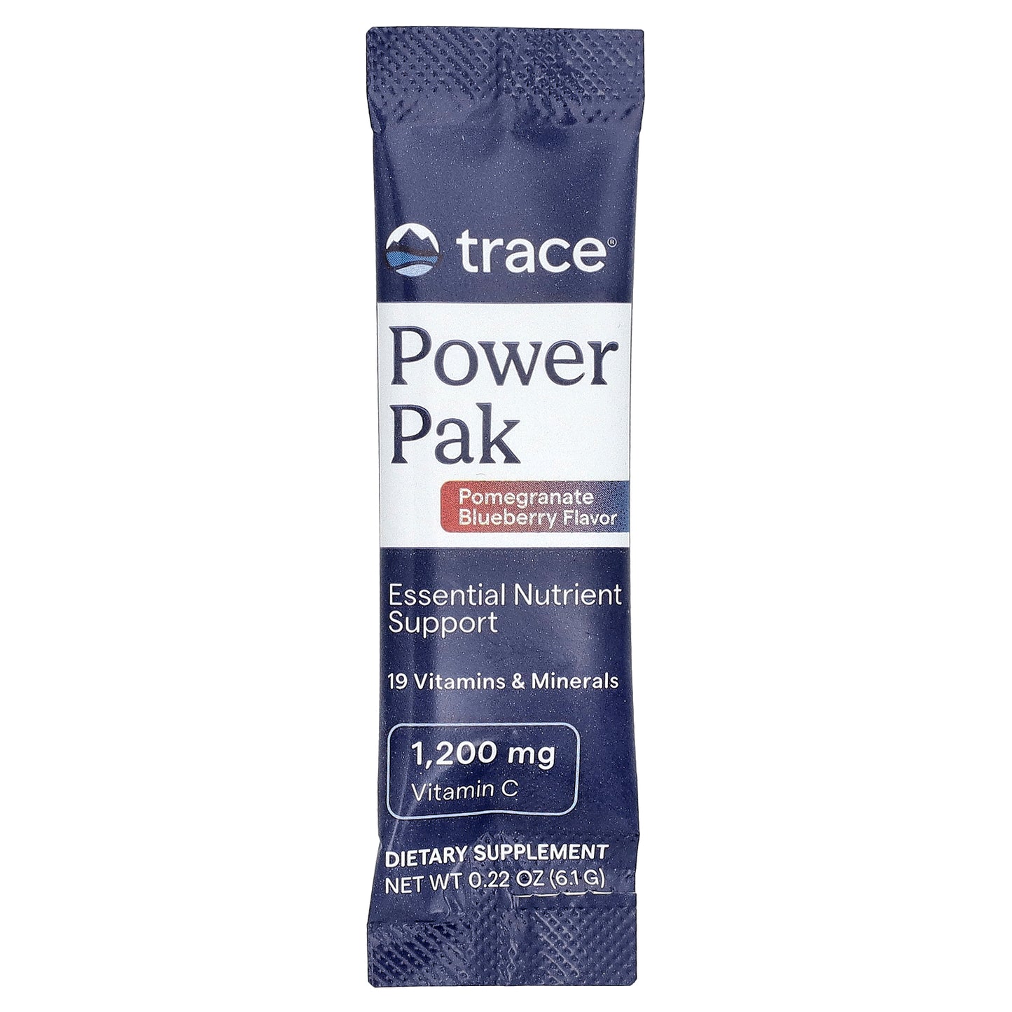 Trace, Power Pak, Pomegranate Blueberry, 30 Stick Packs, 0.22 oz (6.1 g) Each