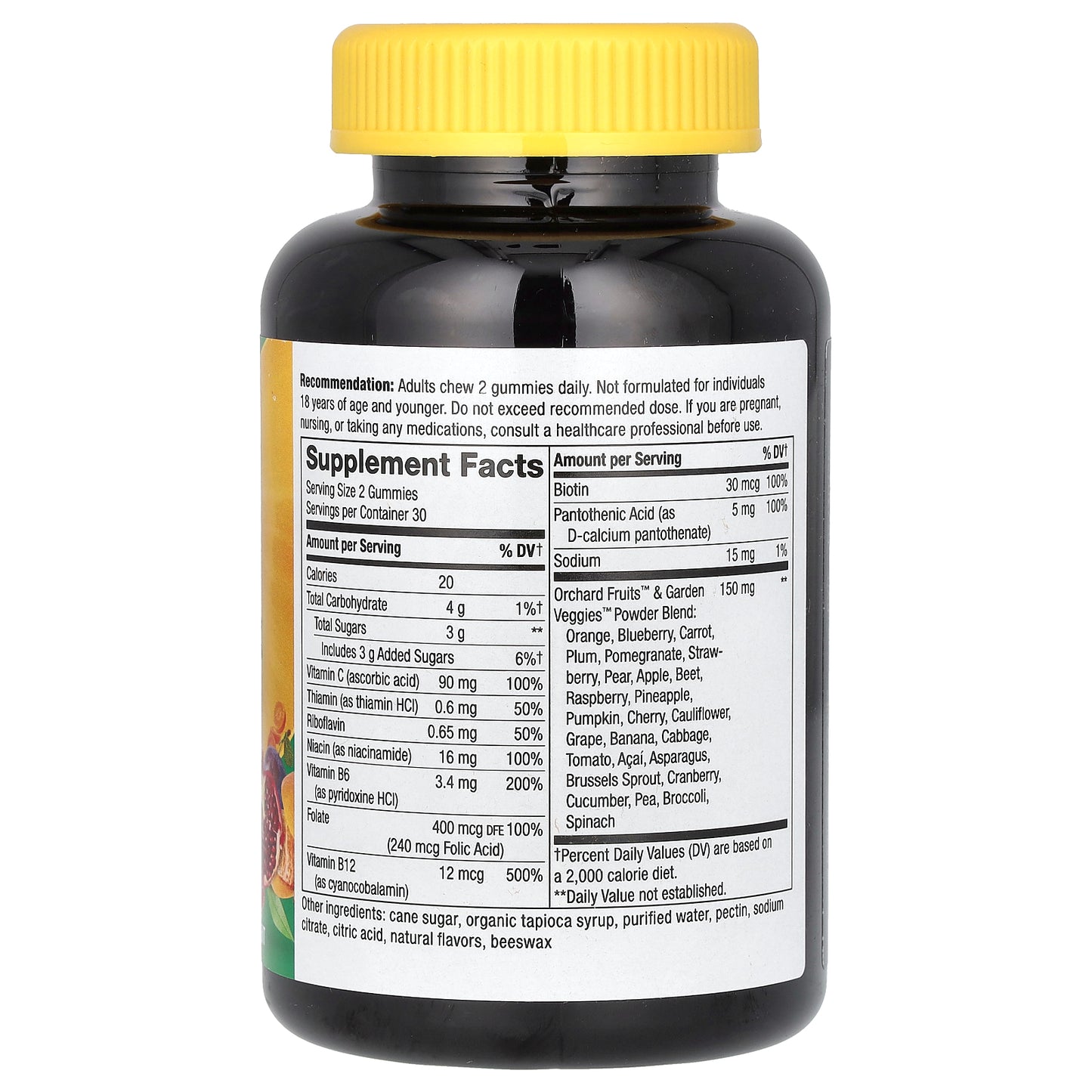 Nature's Way, Alive! B-Complex Gummy, Mango, 60 Gummies