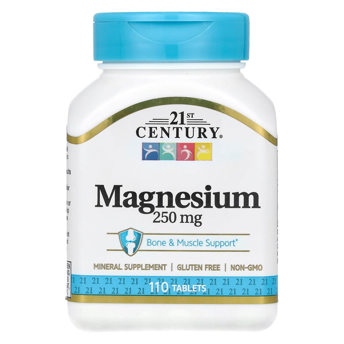 21st Century, Magnesium, 250 mg, 110 Tablets