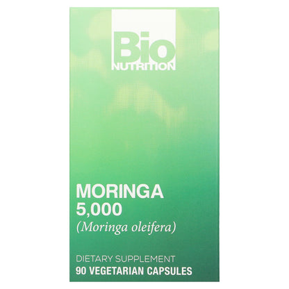 Bio Nutrition, Moringa 5,000, 90 Vegetarian Capsules