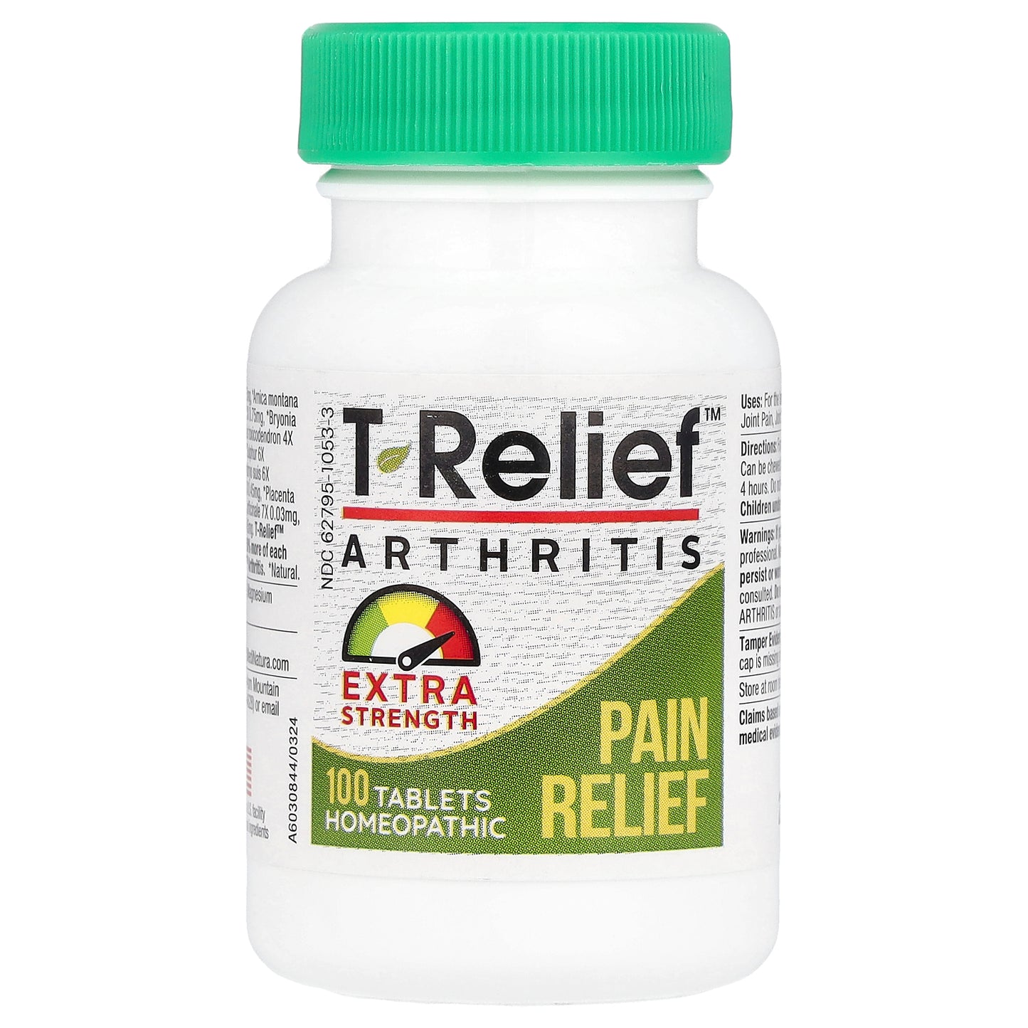 MediNatura, T-Relief™, Arnica +12, Arthritis Pain Relief, 100 Tablets