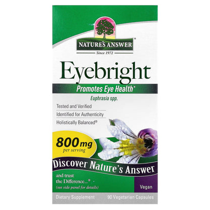 Nature's Answer, Eyebright, 90 Vegetarian Capsules (400 mg per Capsule)