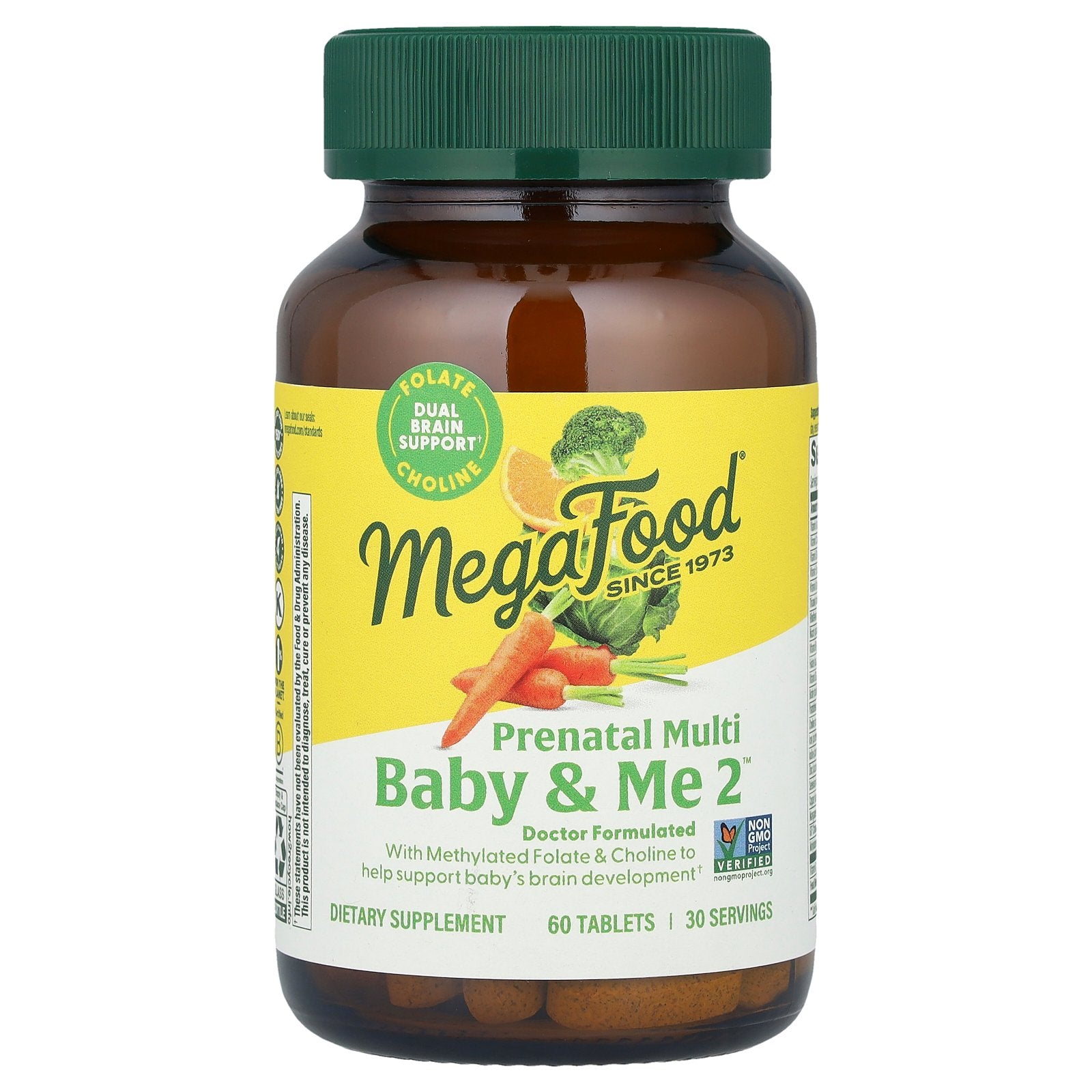 MegaFood, Baby & Me 2™, Prenatal Multi, 60 Tablets