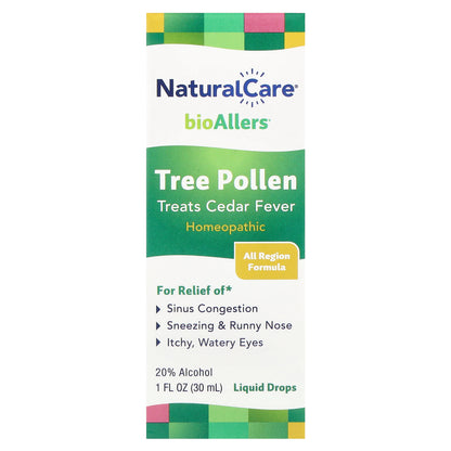 NaturalCare, BioAllers®, Tree Pollen, 1 fl oz (30 ml)