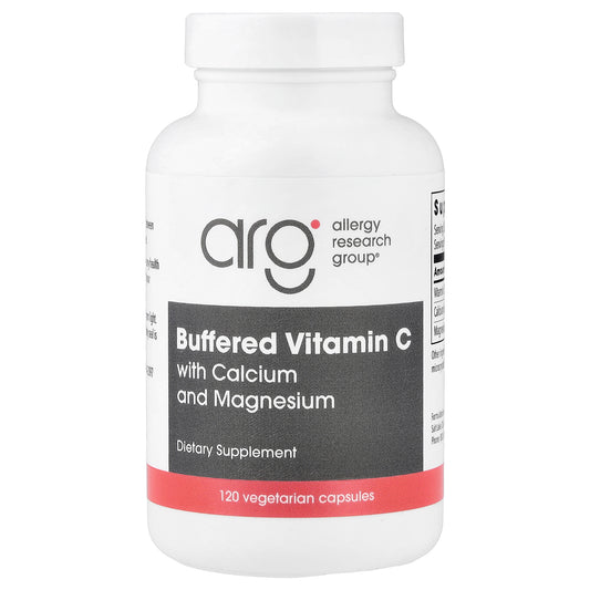 Allergy Research Group, Buffered Vitamin C with Calcium and Magnesium, 120 Vegetarian Capsules