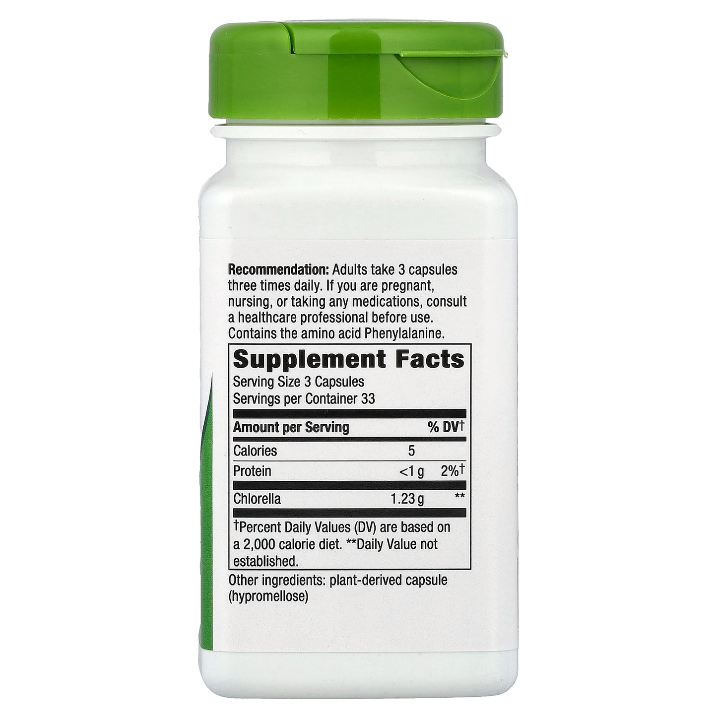 Nature's Way, Chlorella Micro-Algae, 100 Capsules (410 mg per Capsule)