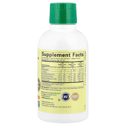 ChildLife Essentials, Essentials, Liquid Calcium with Magnesium, Natural Orange, 16 fl oz (473 ml)