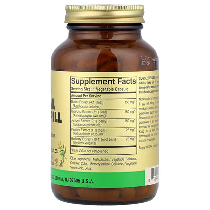 Solgar, Herbal Water Pill, 100 Vegetable Capsules