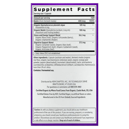 New Chapter, Hair, Skin & Nails, 60 Vegan Capsules