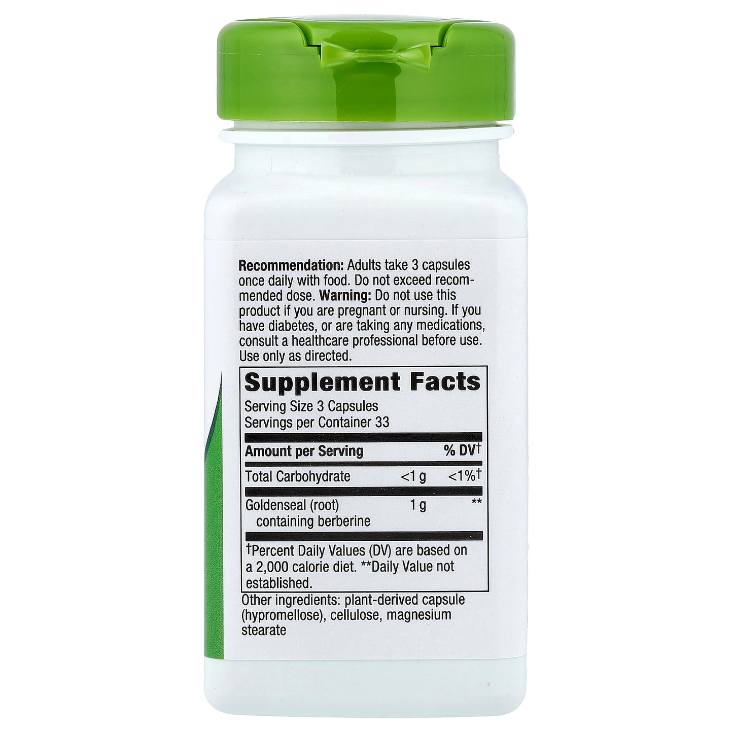 Nature's Way, Goldenseal Root, 100 Vegan Capsules (333 mg per Capsule)