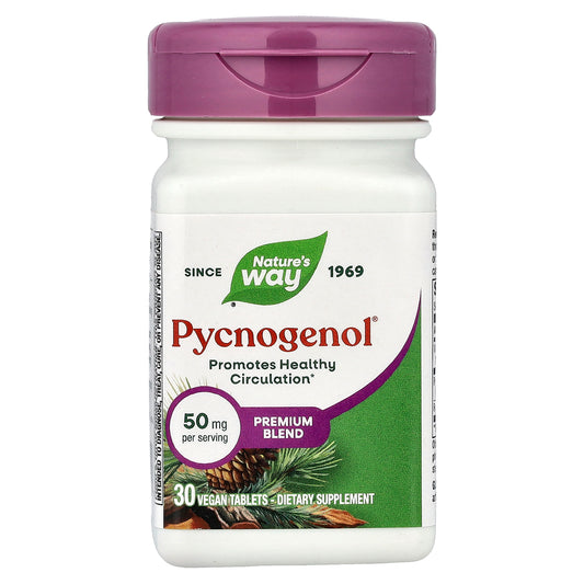 Nature's Way, Pycnogenol®, 30 Vegan Tablets