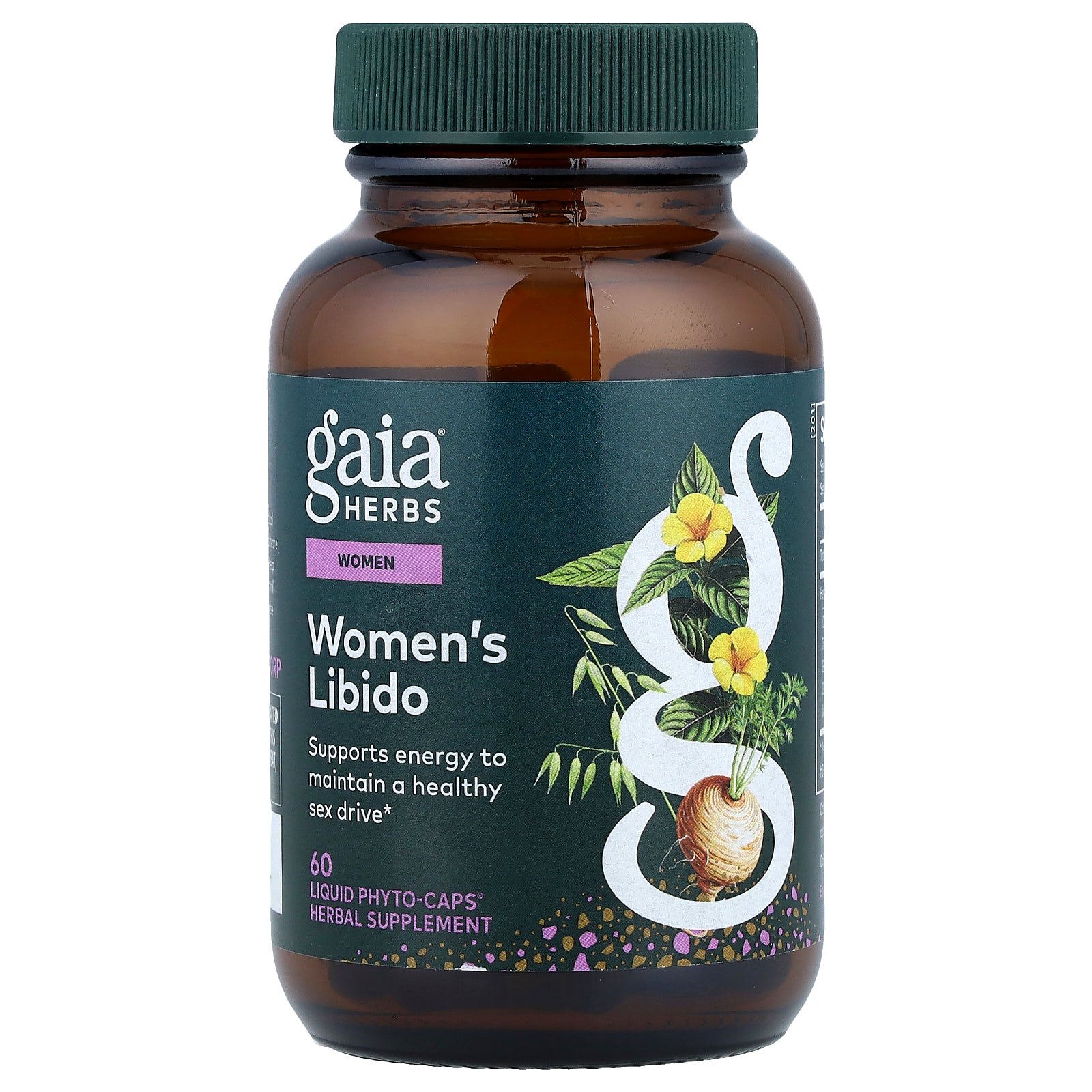 Gaia Herbs, Women's Libido, 60 Liquid Phyto-Caps®