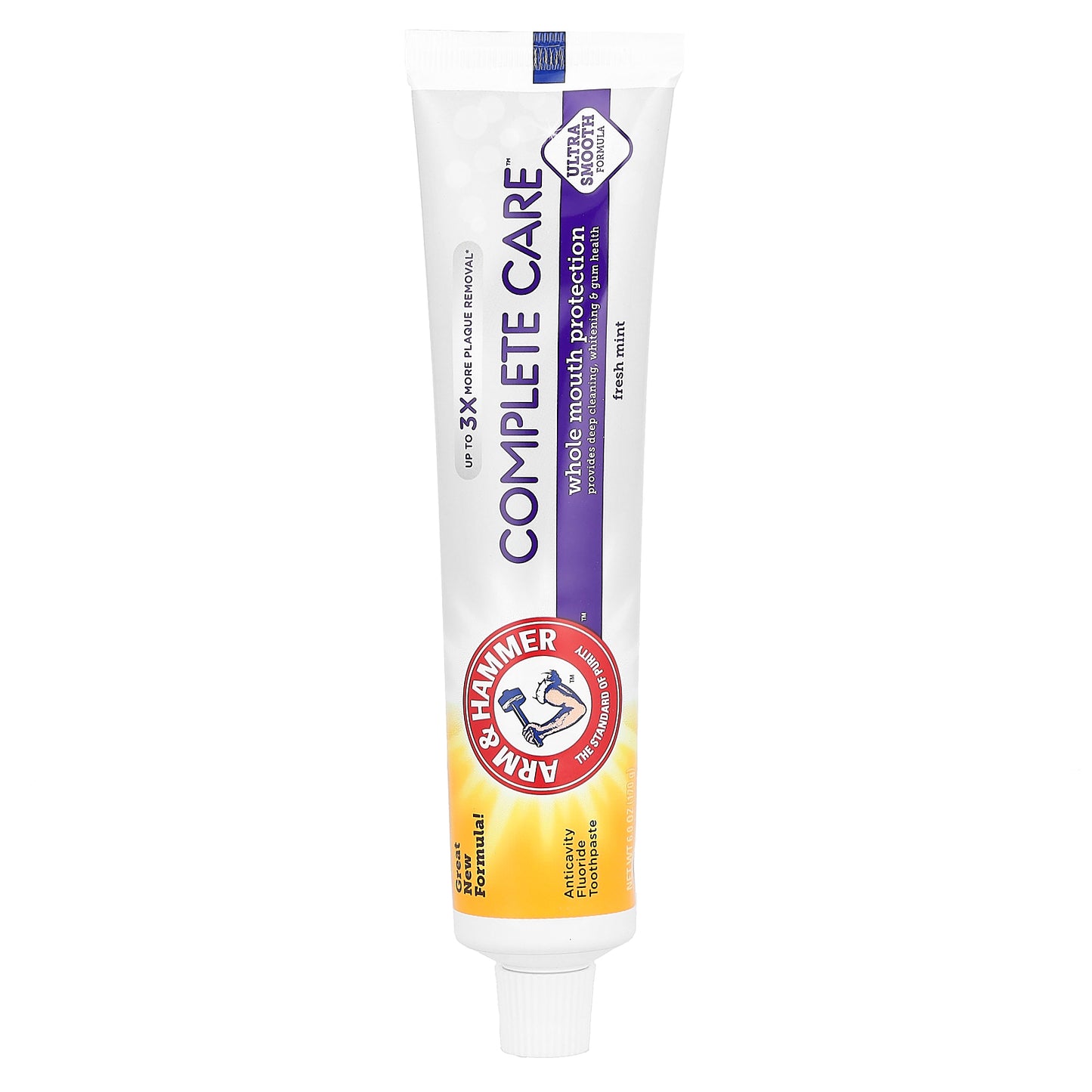 Arm & Hammer, CompleteCare, Anticavity Fluoride Toothpaste, Fresh Mint, 6 oz (170 g)