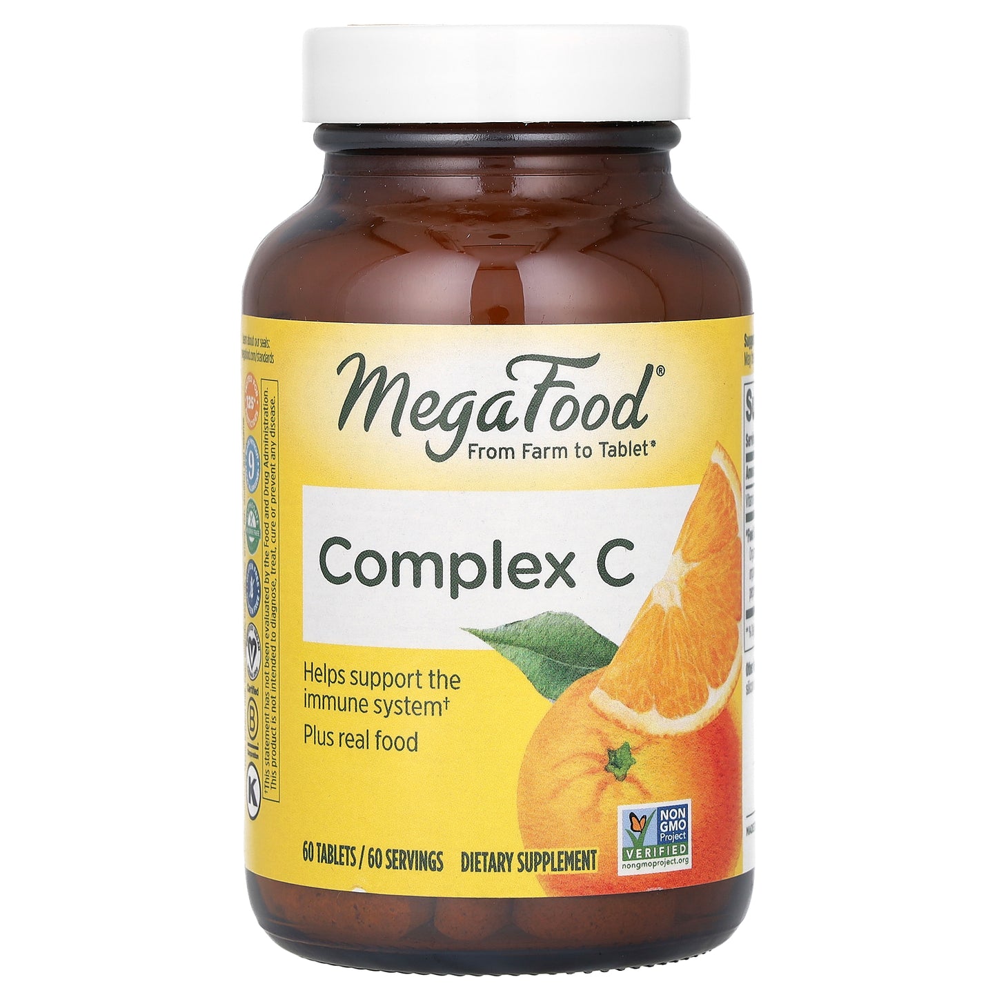 MegaFood, Complex C, 60 Tablets