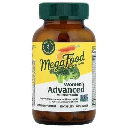 MegaFood, Women's Advanced Multivitamin, 120 Tablets