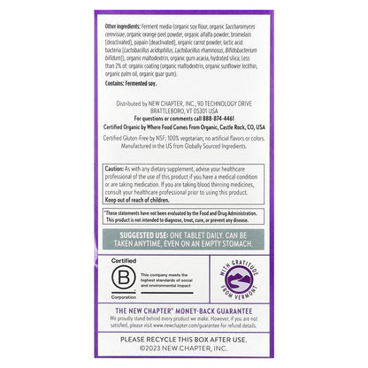 New Chapter, One Daily Every Man's™  Multivitamin 40+, 96 Vegetarian Tablets