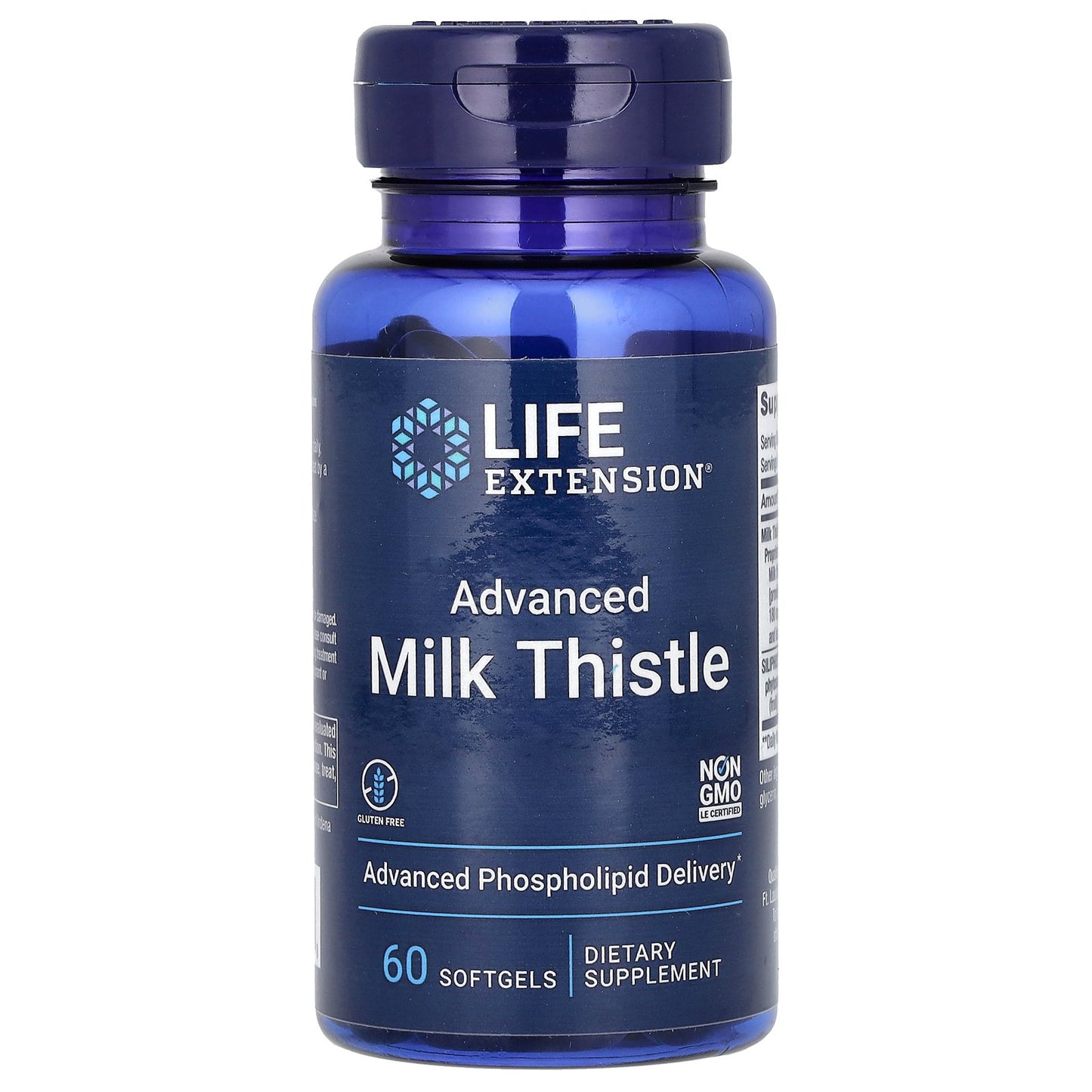 Life Extension, Advanced Milk Thistle, 60 Softgels