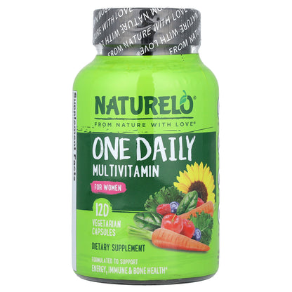 NATURELO, One Daily Multivitamin, For Women, 120 Vegetarian Capsules