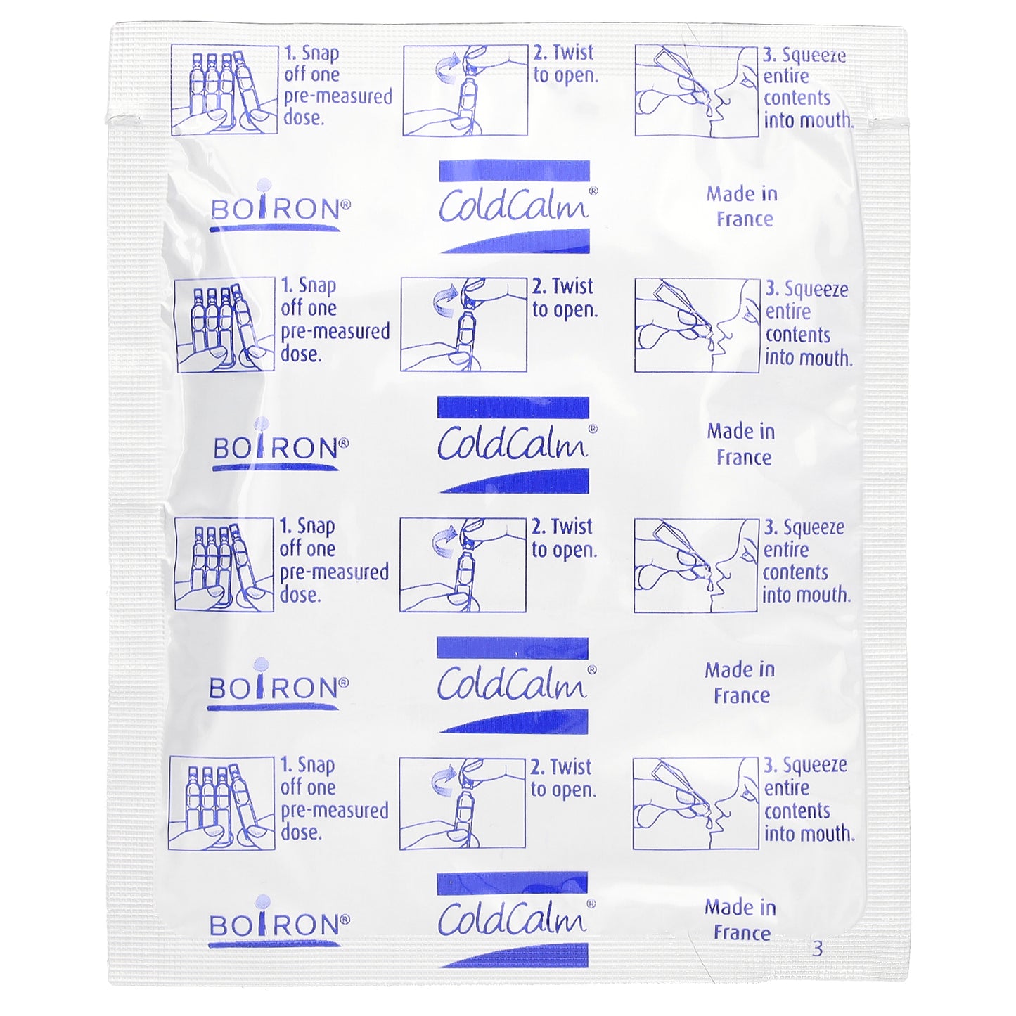 Boiron, Cold Calm Baby, Liquid Doses, Cold Relief, 6+ Months, 30 Pre-Measured Liquid Doses, 0.034 fl oz (1 ml) Each